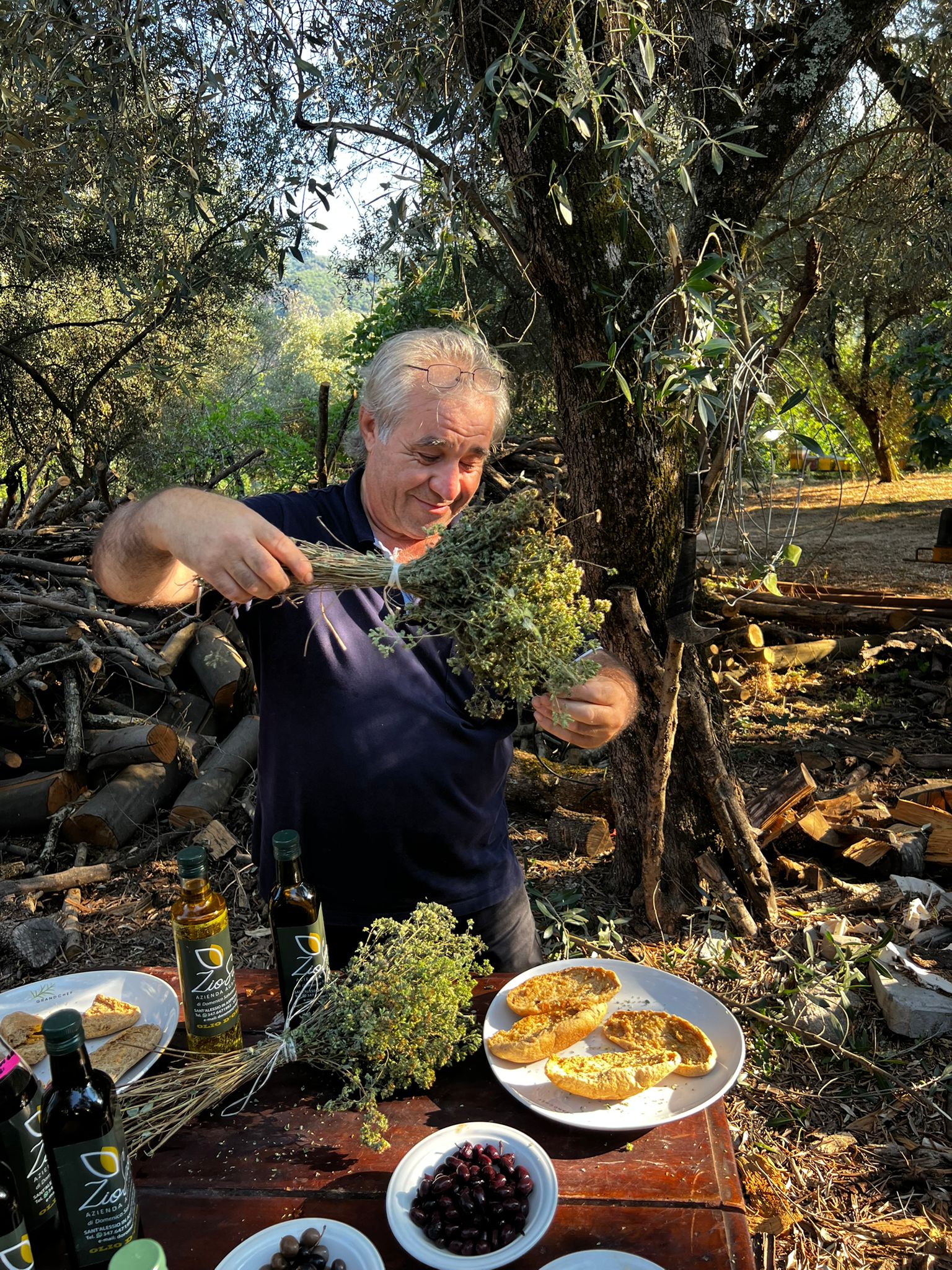 TRA GLI ULIVI CON ZIO SAO